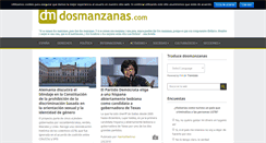 Desktop Screenshot of dosmanzanas.com